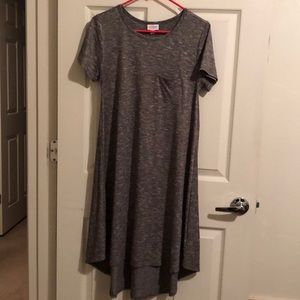 Lularoe Gray Carly Dress